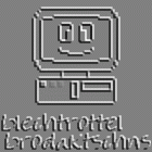 logo in relief