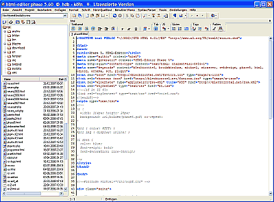 Phase 5 HTML editor